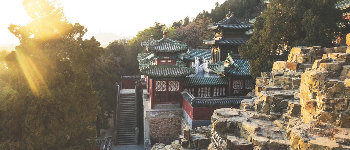 Summer palace in China