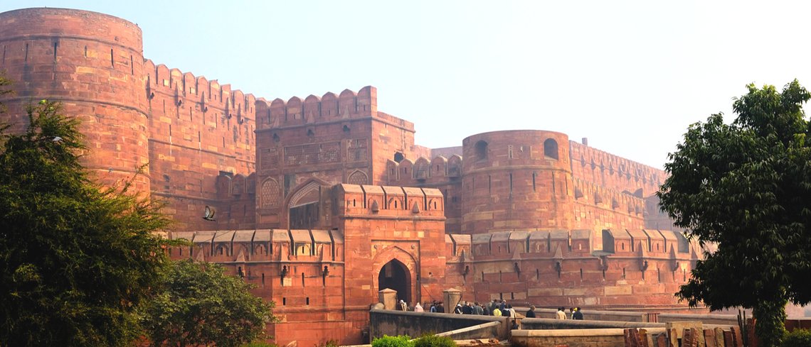 Agra fort india