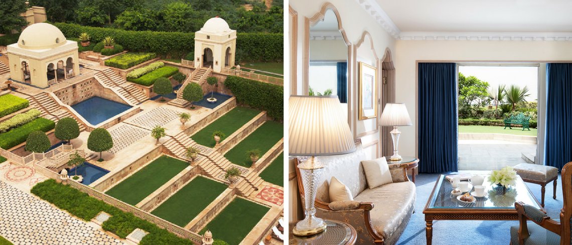 Mughal gardens delhi india