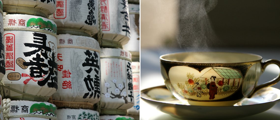 Sake and green tea culinary holiday in Japan