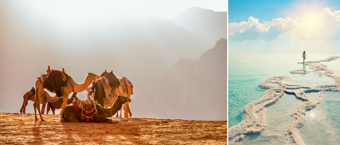top 5 destinations for adventure holiday Jordan