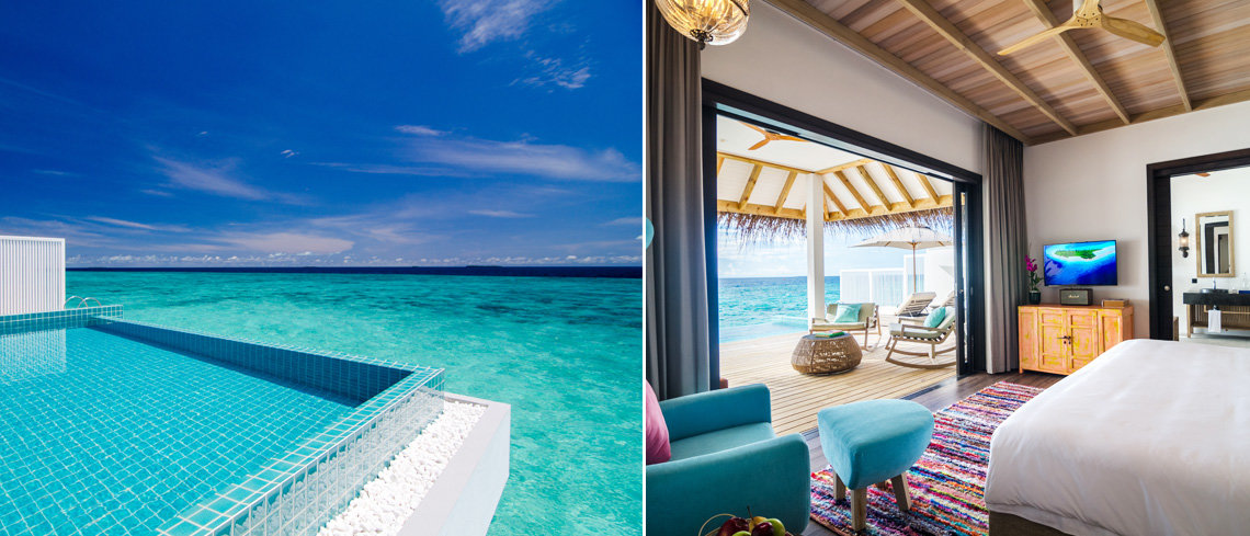 ocean view rooms in finolhu maldives