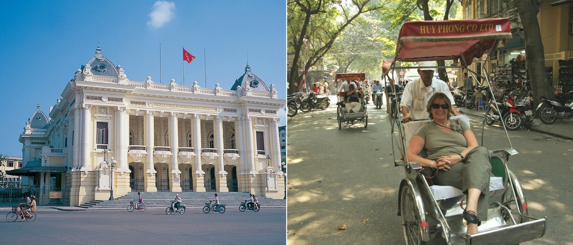 Vietnam Hanoi the old quarter