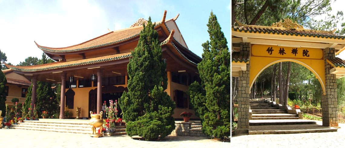 Ten hot experiences in Vietnam - Truc Lam pagoda